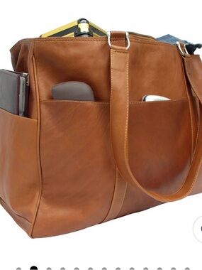 Piel large bag leather 16x12x6 (bag18)